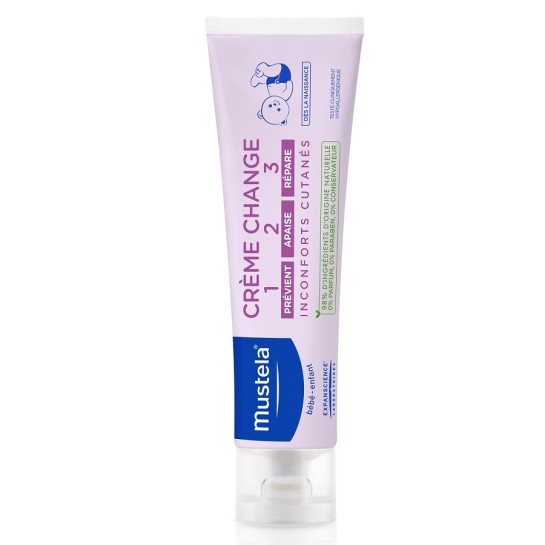 Vitamin Barrier 1-2-3 cremă pentru schimbatul scutecului, 50ml, Mustela