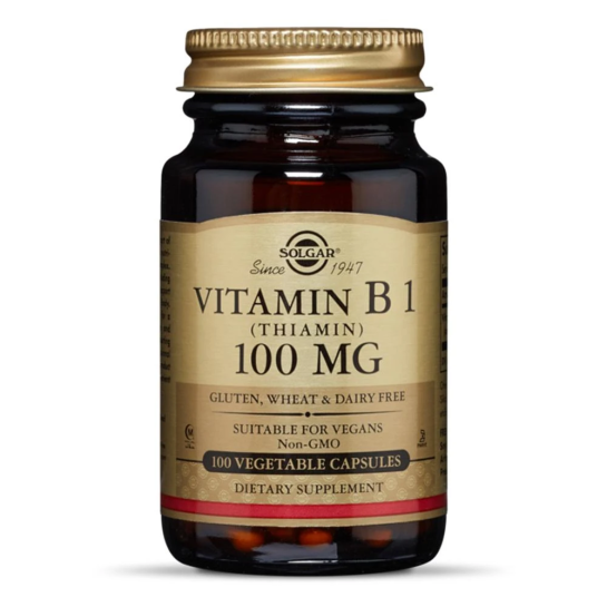 Vitamina B1 (Tiamina) 100mg, 100 capsule, Solgar