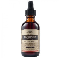 Vitamina B12 lichida sublinguala 2000 mcg, 59 ml, Solgar