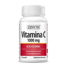 Vitamina C 1000mg, 30 capsule, Zenyth