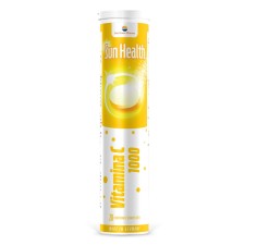 Vitamina C 1000mg Sun Health, 20 comprimate efervescente, Sun Wave Pharma
