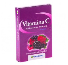 Vitamina C 180mg fr padure 20cpr Amniocen