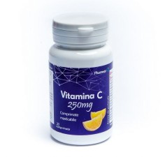 Vitamina C 250mg + Echinaceea, 30 comprimate, Pharmex
