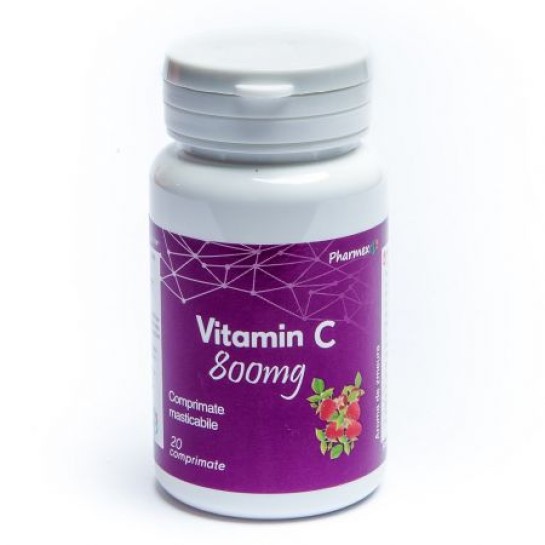 Vitamina C 800mg, 20 comprimate, Pharmex