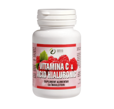 Vitamina C & Acid Hialuronic, 30 comprimate masticabile, Adya Green Pharma