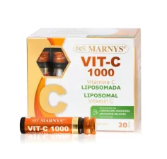 Vitamina C lipozomala 1000mg 20 fiole, Marnys