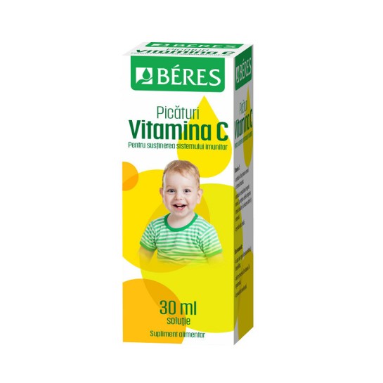 Vitamina C picături, 30ml, Beres