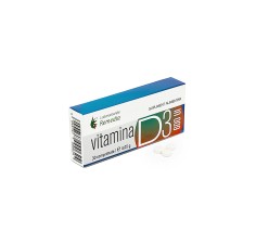 Vitamina D3 600 U.I., 30 comprimate, Remedia