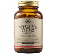 Vitamina E 268 mg 400 UI, 50 capsule, Solgar