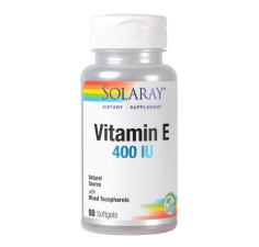 Vitamina E 400UI Solaray, 50 capsule, Secom