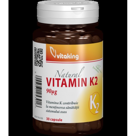 Vitamina K2, 90 mcg, Vitaking