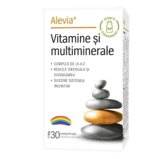 Vitamine si multiminerale 30cpr Alevia