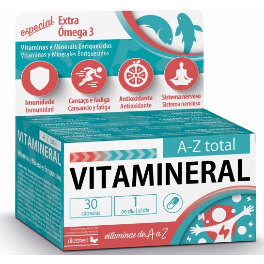 VitaMineral A-Z Total, 30 capsule