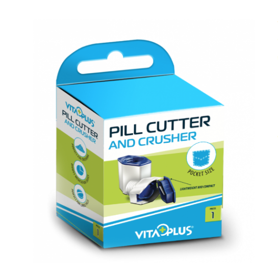 Vita Plus taietor zdrobitor si cutiuta medicamente (VP64211)