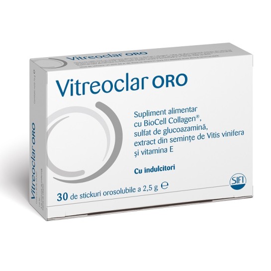Vitreoclar Oro, 30 stick-uri orosolubile, Sifi