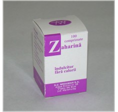 Zaharina, 100 comprimate, Meduman