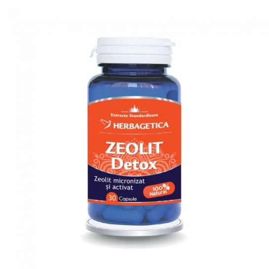 Zeolit detox 30 capsule, Herbagetica