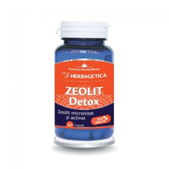 Zeolit detox 60 capsule, Herbagetica