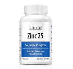 Zinc, 25mg, 90 capsule, Zenyth