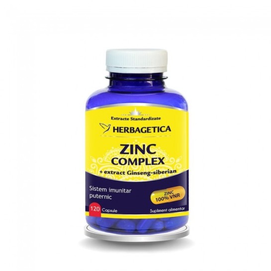 Zinc complex 120 capsule,Herbagetica