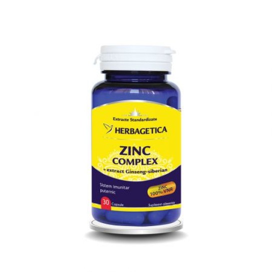 Zinc complex 30 capsule, Herbagetica