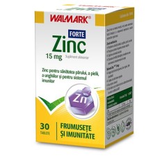 Zinc Forte 15 mg, 30 tablete, Walmark