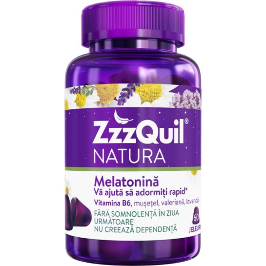 Zzzquil melatonina 60 jeleuri
