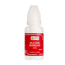 Alcool boricat, 4% 25ml, Adya Green Pharma (elaborare)