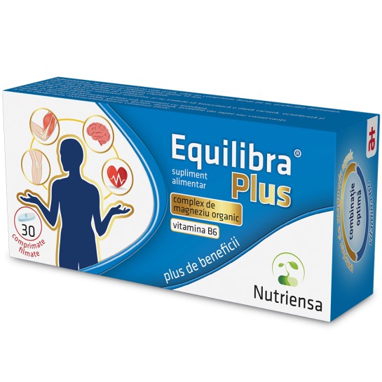 Equilibra Plus, 30 comprimate filmate, Antibiotice