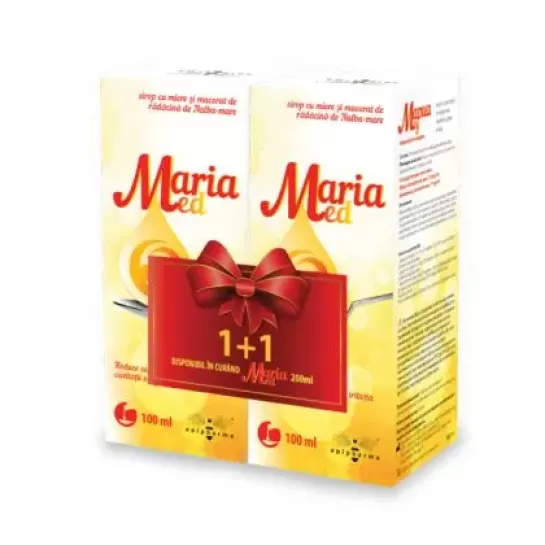 Pachet Sirop MariaMed, 100ml + 100ml, Apipharma 
