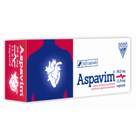 Aspavim, 36.2 mg+11.8mg, 50 capsule, Vim Spectrum