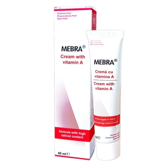 Crema cu Vitamina A, 40ml, Mebra