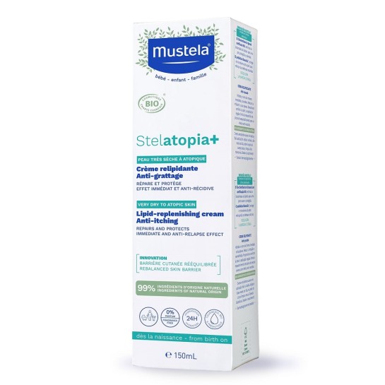 Stelatopia+ crema de refacere a lipidelor 150ml, Mustela