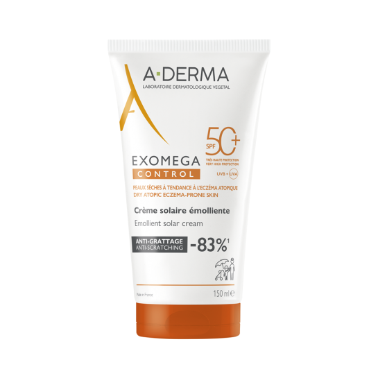Aderma exomega control crema emolienta SPF50+, 150ml