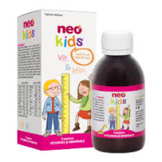 Neo Kids crestere vitamine si minerale, 150ml, Neovital