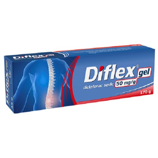 Diflex gel, 50mg/g, 170g, Fiterman