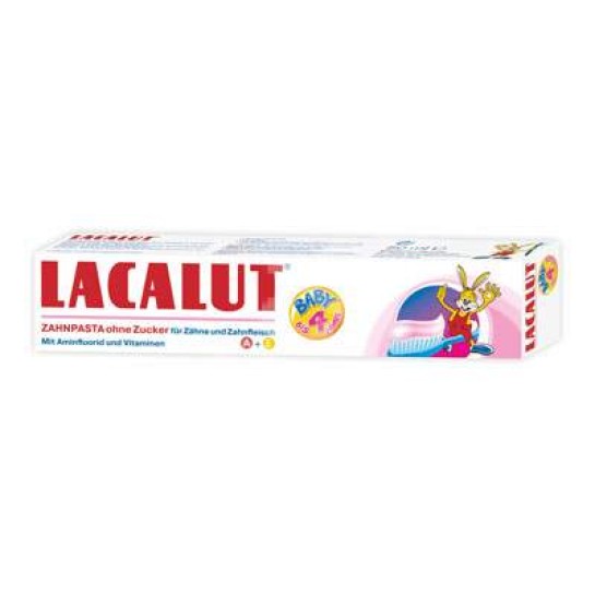 Lacalut kinder 0-4 ani pasta de dinti, 0-4 ani, Zdrovit
