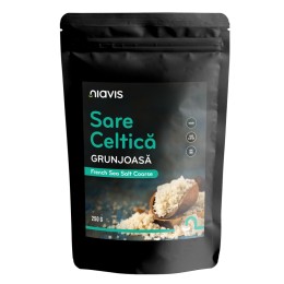 Sare celtica grunjoasa, 250g, Niavis 