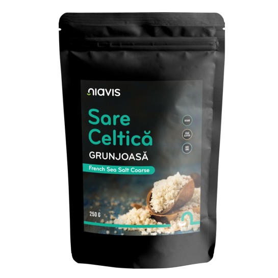 Sare celtica grunjoasa, 250g, Niavis 