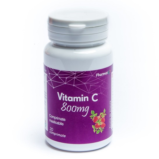 Vitamina C 800mg, 20 comprimate, Pharmex