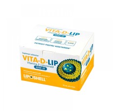 Vitamina D Lipozomala Liposhell, 4000 IU, 30 plicuri x 5 ml, Naturali Prod