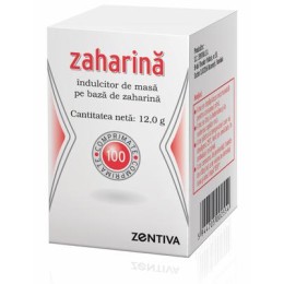 Zaharina, 100 comprimate, Zentiva