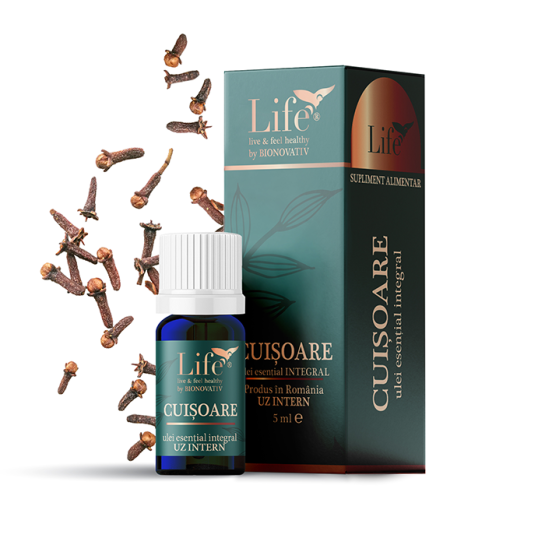 Ulei esential integral de cuisoare Life, 5ml, Bionovativ