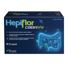 Hepiflor Colonlife, 20 capsule, Terapia