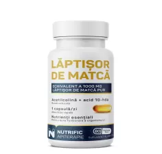 Laptisor de matca, 60 capsule moi, Nutrific