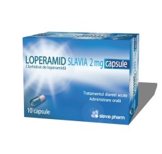 Loperamid Slavia, 2mg, 10 capsule, Slavia Pharm