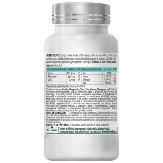 Multiminerale, 30 tablete, Cosmopharm