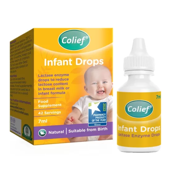 Picaturi cu lactaza Infant Drops, 7ml, Colief 