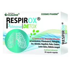 Respirox pulmonar detox, 750,mg, 30 capsule, Cosmopharm