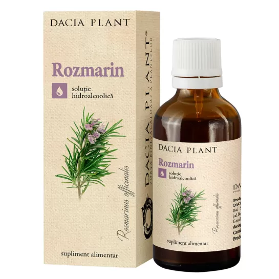 Tinctura de Rozmarin, 50ml, Dacia Plant 